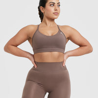 Everyday Sports Bra | Cool Brown