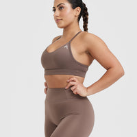 Everyday Sports Bra | Cool Brown