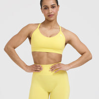 Everyday Sports Bra | Lemon Yellow