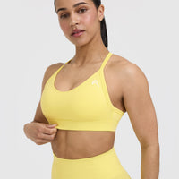 Everyday Sports Bra | Lemon Yellow
