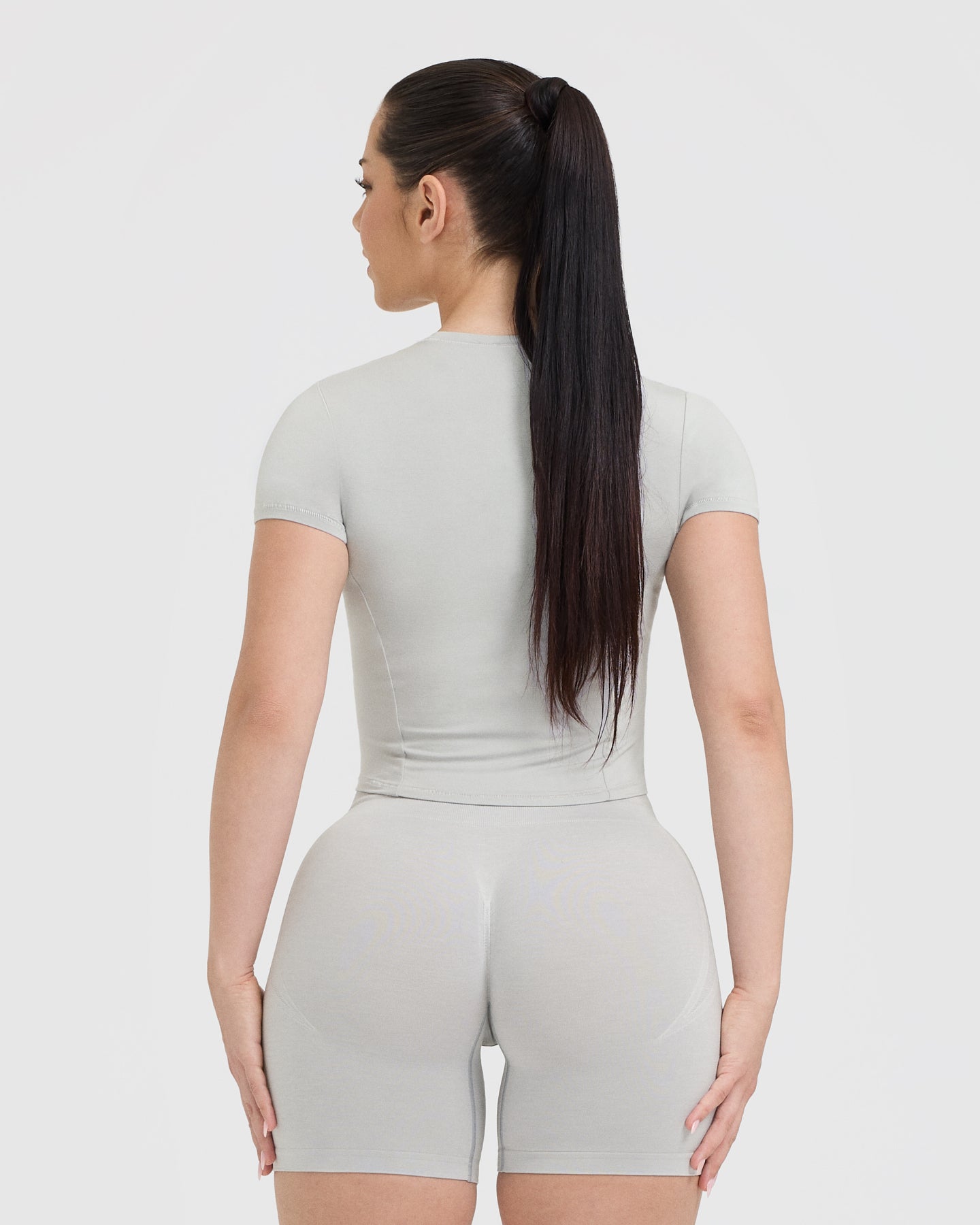 Mellow™ Soft Mid Short Sleeve T-Shirt | Light Grey