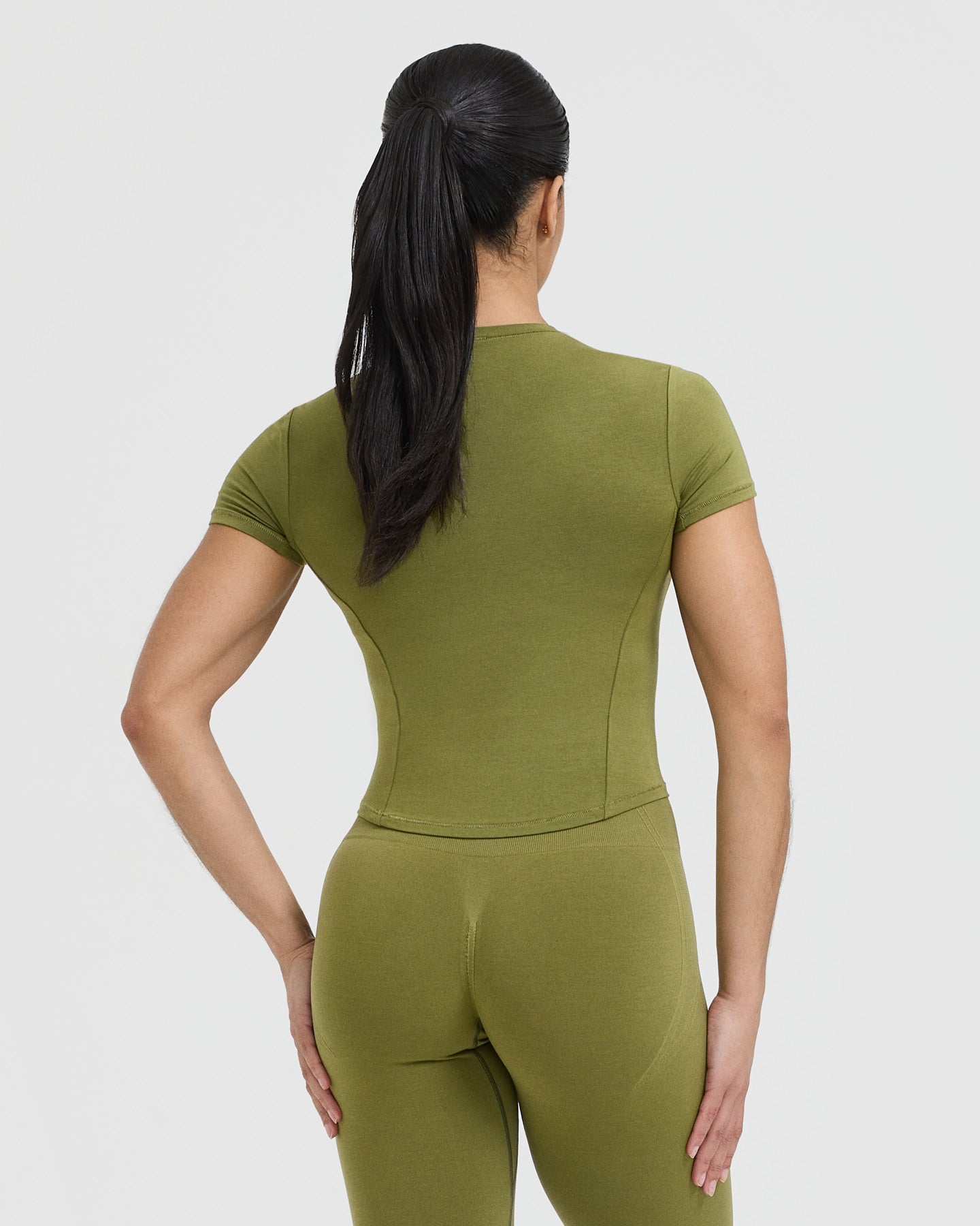 Mellow™ Soft Mid Short Sleeve T-Shirt | Olive Green