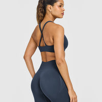 EasyLift™ Cross Back Sports Bra | True Blue
