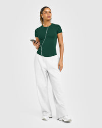 Mellowâ„¢ Soft Short Sleeve T-Shirt | Racing Green