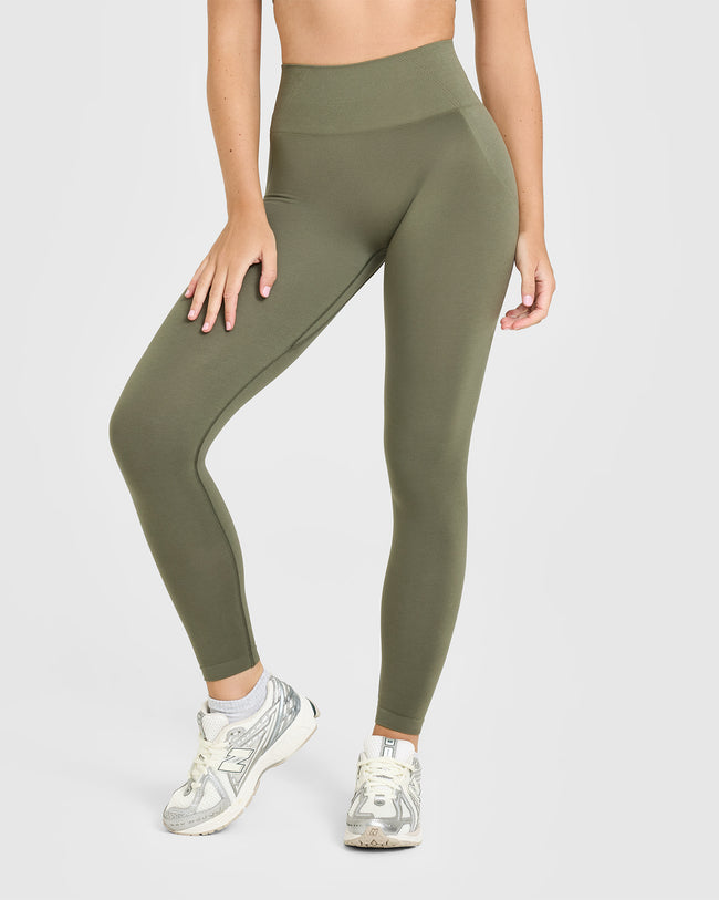 Effortless Seamless Leggings | Alpine Green