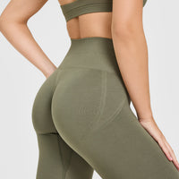 Effortless Seamless Leggings | Alpine Green