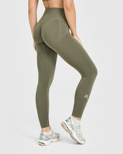 Effortless Seamless Leggings | Alpine Green