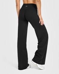 SoftMotion™ Straight Leg Bottoms | Black