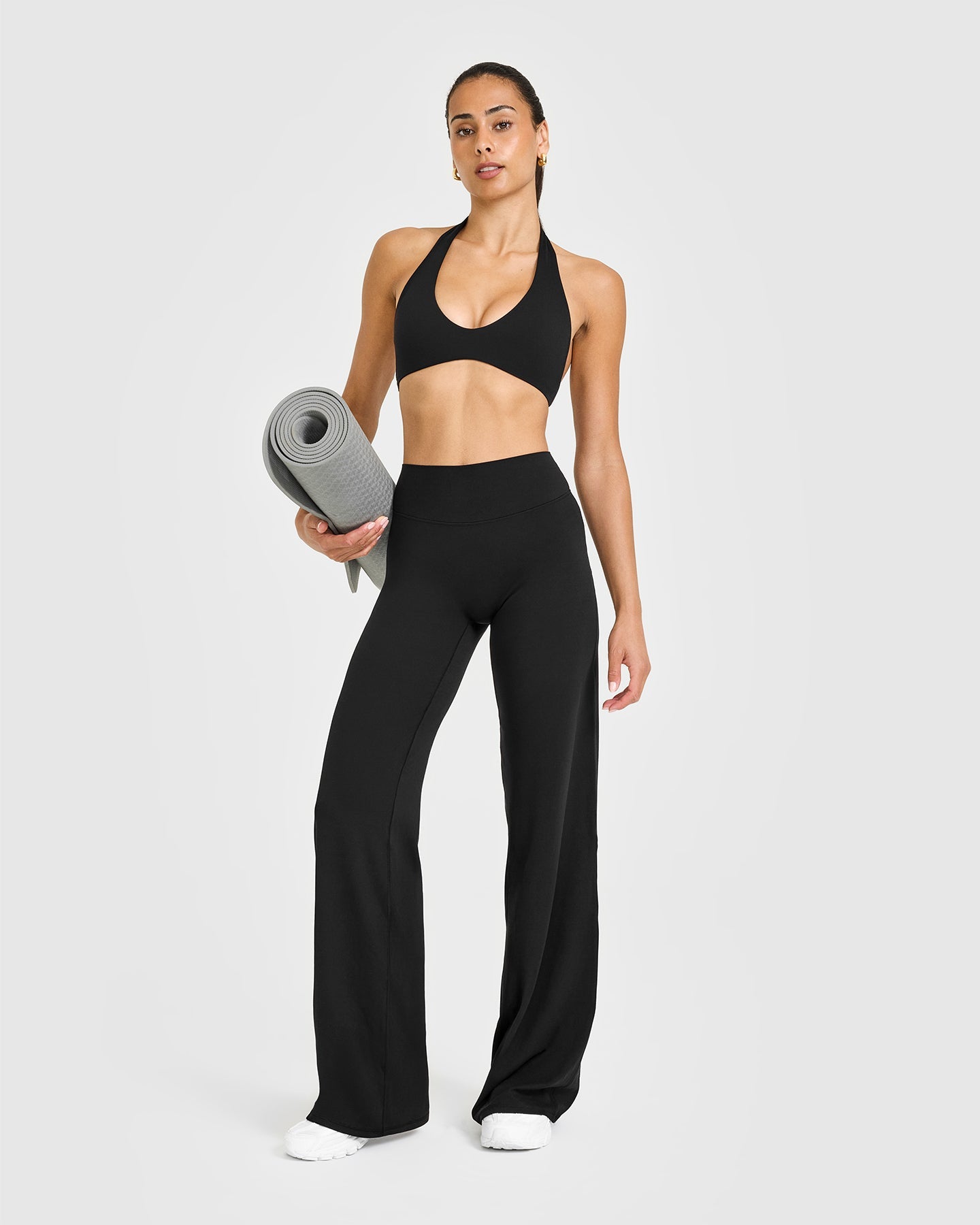SoftMotion™ Straight Leg Bottoms | Black