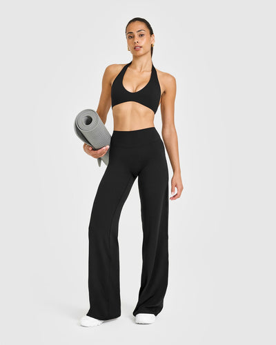 SoftMotion™ Straight Leg Bottoms | Black
