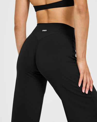 SoftMotion™ Straight Leg Bottoms | Black