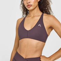 Unified Micro Bralette | Dark Umber Brown