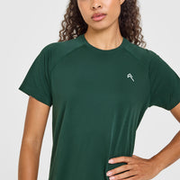 Go To Seamless Loose Top | Racing Green