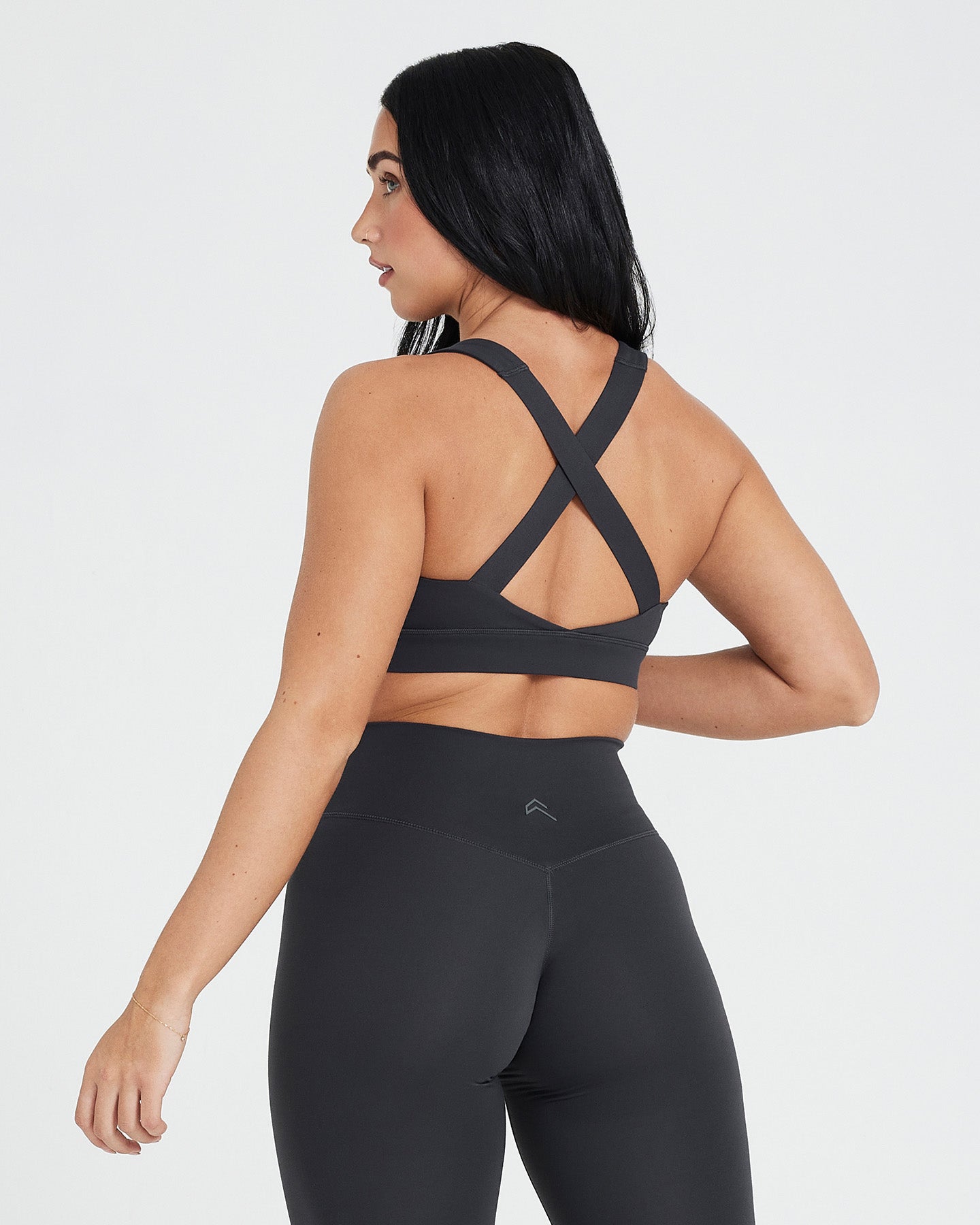 Timeless Square Neck Bralette | Coal
