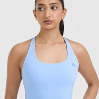 Timeless Square Neck Vest | Powdered Blue