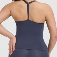 Timeless Square Neck Vest | True Blue