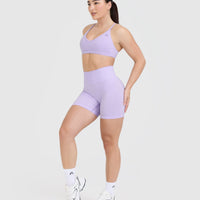 Timeless Strappy Bralette | Lavender Purple