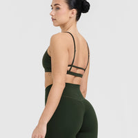 Timeless Strappy Bralette | Khaki