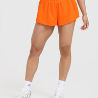 Unified Double Layer Shorts 5" | Flame Orange