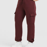 All Day Cargo Joggers | Mulled Wine