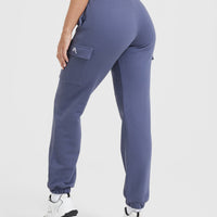 All Day Lightweight Cargo Joggers | Slate Blue