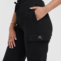 All Day Lightweight Cargo Joggers | Black