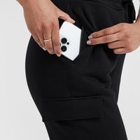 All Day Lightweight Cargo Joggers | Black