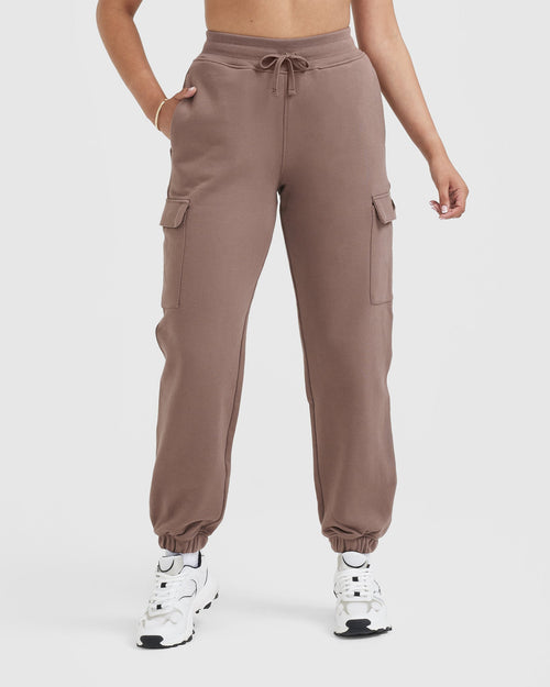 Oner Modal All Day Lightweight Cargo Joggers | Cool Brown