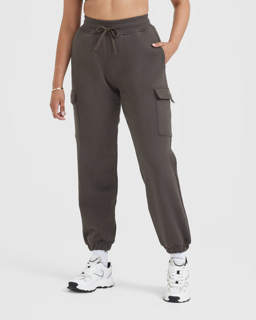 Oner Modal All Day Lightweight Cargo Joggers | Deep Taupe