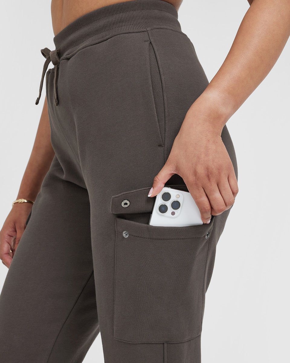 All Day Lightweight Cargo Joggers | Deep Taupe