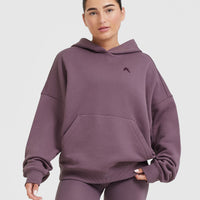 All Day Oversized Hoodie | Vintage Purple