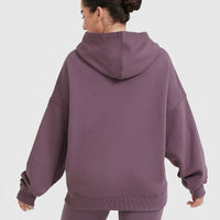 All Day Oversized Hoodie | Vintage Purple