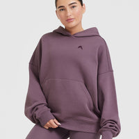 All Day Oversized Hoodie | Vintage Purple