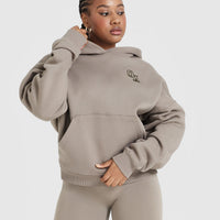 All Day Varsity Oversized Hoodie | Minky