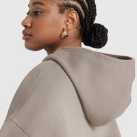 All Day Varsity Oversized Hoodie | Minky