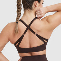 Classic Seamless 2.0 Bralette | 70% Cocoa Marl