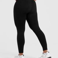 Classic Seamless 2.0 Leggings | Black Marl