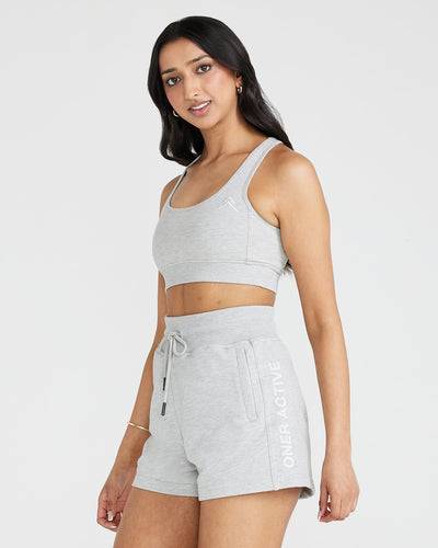 Classic Lounge Bralette | Silver Marl