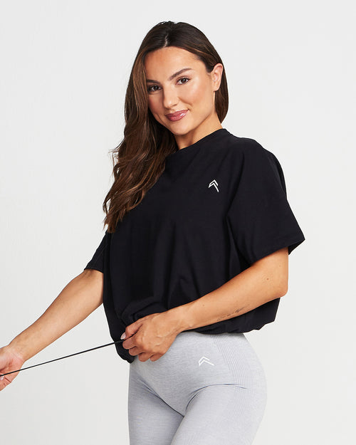 Oner Modal Classic Adjustable Tee | Black