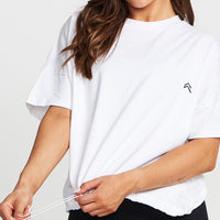 Classic Adjustable Tee | White