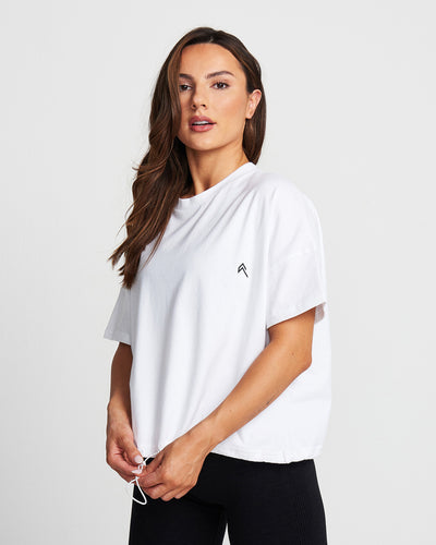 Classic Adjustable Tee | White