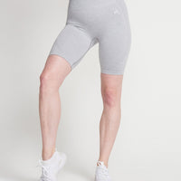 Classic Seamless Cycling Shorts | Grey Marl