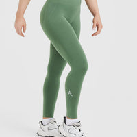 Effortless Seamless Leggings | Forest Green