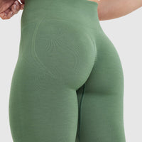 Effortless Seamless Leggings | Forest Green