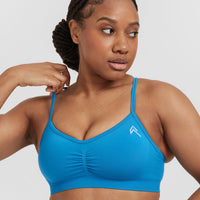 Effortless Strappy Bralette | Tropical Blue