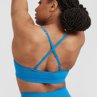 Effortless Strappy Bralette | Tropical Blue