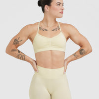 Effortless Strappy Bralette | Vanilla