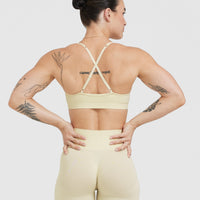 Effortless Strappy Bralette | Vanilla