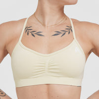 Effortless Strappy Bralette | Vanilla
