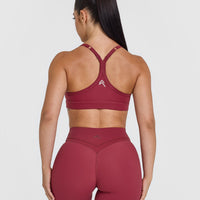 Everyday Sports Bra | Burnt Cherry